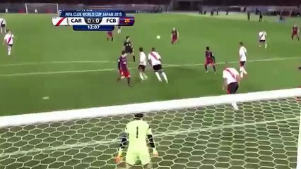Barovero Incredible Save On Messi River Plate vs Barcelona 0-0 20.12.2015