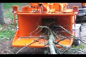 Bandit Model 1590, 1590XP  - 18_ capacity drum chipper - our most popular!
