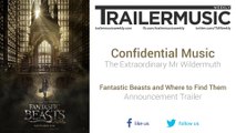 Fantastic Beasts and Where to Find Them - Announcement Trailer Music (Confidential Music - The Extraordinary Mr Wildermuth)
