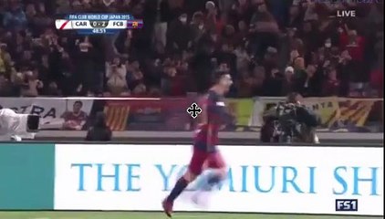 Suarez GOAL (0_2)- River Plate 0-1 Barcelona - 20-12-2015
