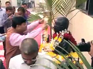 Navsari Dr Ambedkar Bhavan opening by Ramanlal Vora & Mangubhai Patel