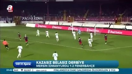 04.03.2015 - 2014-2015 Turkih Quarter Final 1st Leg Mersin İdman Yurdu 1-2 Fenerbahçe