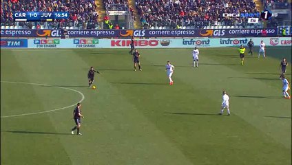 Mario Mandžukić Goal - Carpi 1-1 Juventus - 20-12-2015