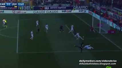 Mario Mandzukic Super Volley Goal Carpi 1 1 Juventus 20.12.2015 HD