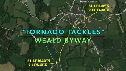 weald byway, Kent - (Tornado tackles)