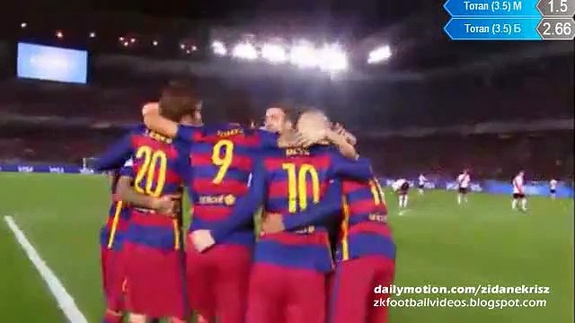Luis Suárez 0_3 Second _ River Plate v. Barcelona 20.12.2015 HD