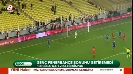 02.12.2014 - 2014-2015 Turkish Cup Group E Matchday 1 Fenerbahçe 1-2 Kayserispor