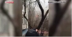 Очевидцы сняли на видео, как в Волгограде прогремел второй взрыв