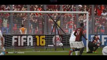 FIFA 16 Real Teams - 2 bramki Riccardo Montolivo 18 -  AC Milan vs  FC Porto