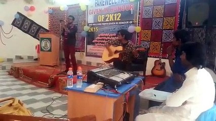 Ali Azhar live - Nind Nashe Vich in Hi-Tech Jamshoro