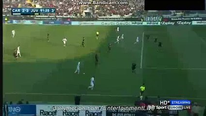 Leonardo Bonucci Funny OWN GOAL CARPI 2-3 JUVENTUS SERIE A 20.12.2015 HD