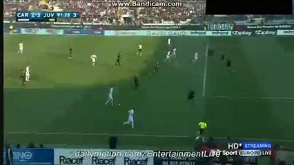 Leonardo Bonnucci OWN GOAL CARPI 2-3 JUVENTUS SERIE A