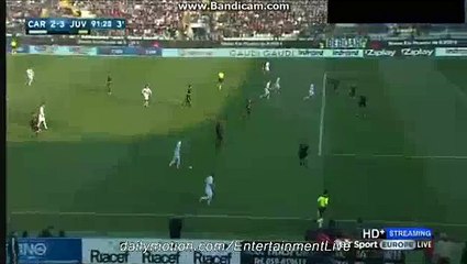 Leonardo Bonnucci OWN GOAL CARPI 2-3 JUVENTUS SERIE A
