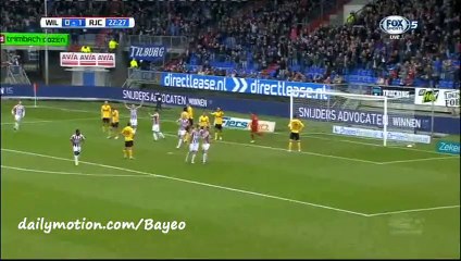 Dries Wuytens Goal - Willem II 1-1 Roda - 20-12-2015