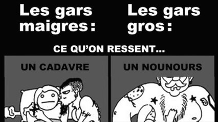 Les maigres VS Les gros