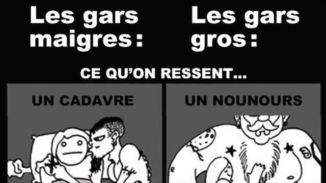 Les maigres VS Les gros