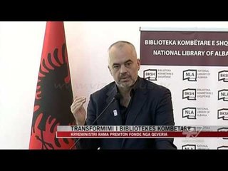 “Qeveria fonde për transformimin e Bibliotekës Kombëtare” - News, Lajme - Vizion Plus