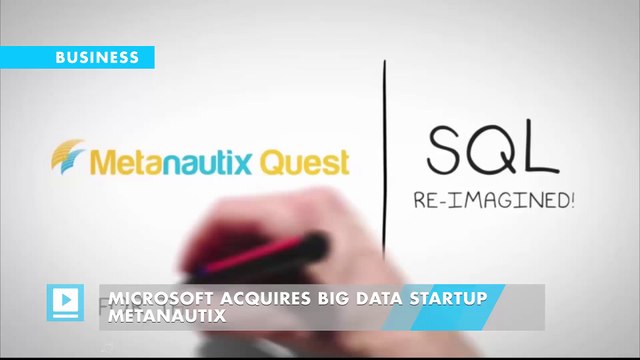 Microsoft Acquires Big Data Startup Metanautix