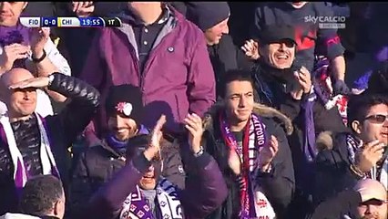 Nikola Kalinić Goal - Fiorentina 1-0 Chievo - 20-12-2015