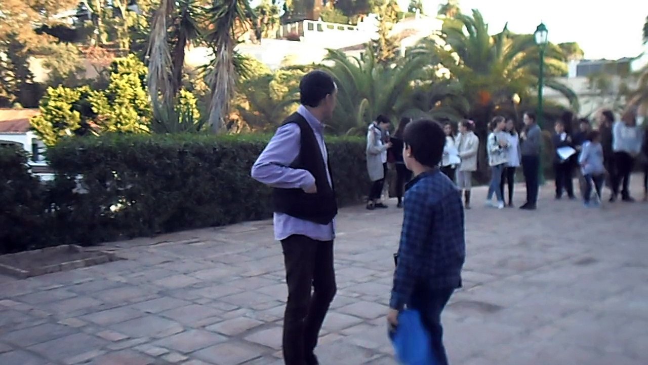 Répétition avant le flashmob du 19-12-2015 : Quand le Chef fait le (pu)pître !!!