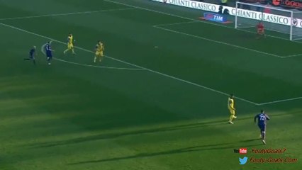 Josip Ilicic Amazing Goal - Fiorentina vs Chievo 2-0 (Serie A 2015)