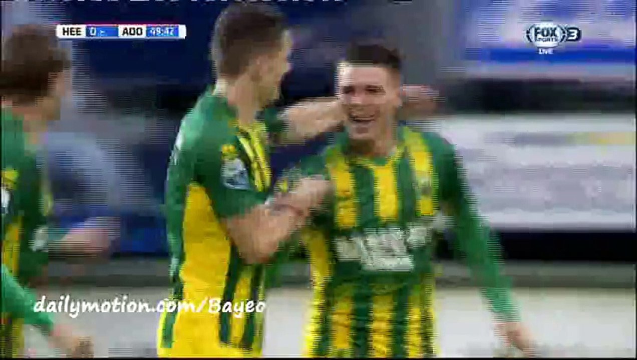 Bakker Goal - Heerenveen 0-2 Den Haag - 20-12-2015 Eredivisie