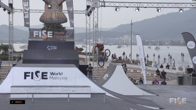 Daniel Sandoval - 3rd Final BMX Park - FISE World Malaysia 2015