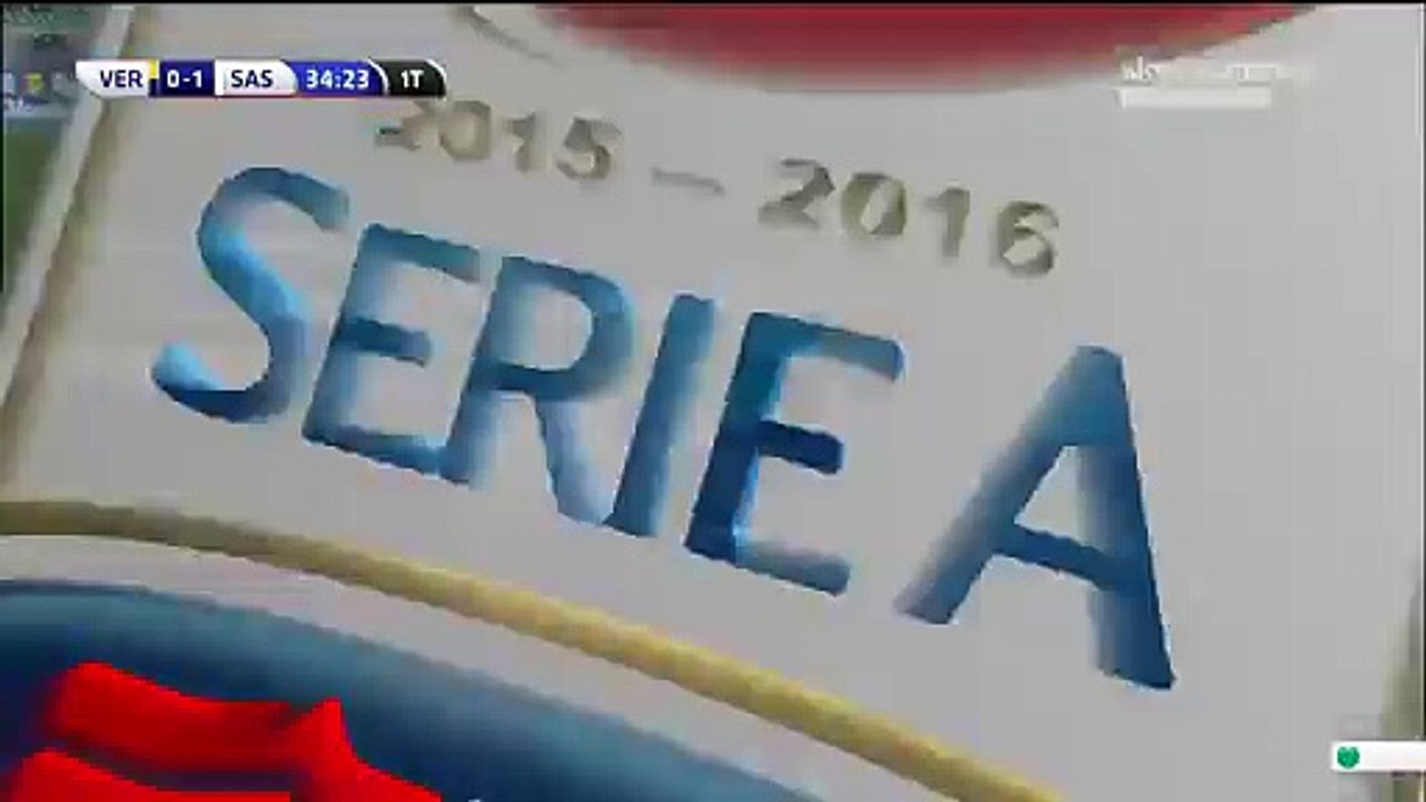 0-1 Sergio Floccari Goal Italy  Serie A - 2.12.2015, Hellas Verona 0-1 Sassuolo Calcio