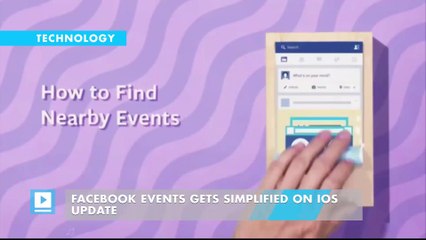 Facebook Events gets simplified on iOS update