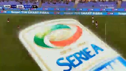 Goal Alessandro Florenzi ~Roma 1 - 0 Genoa