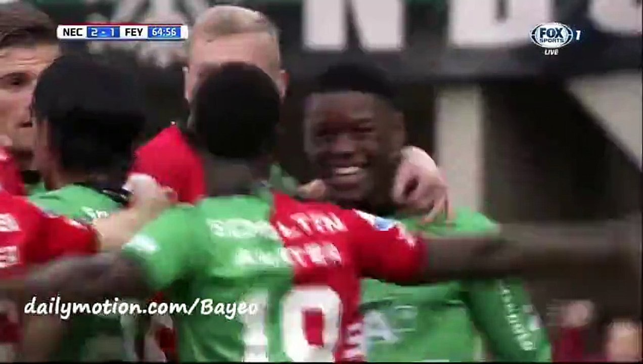 Anthony Limbombe Goal - Nijmegen 2-1 Feyenoord- 20-12-2015 Eredivisie - Dailymotion-Video
