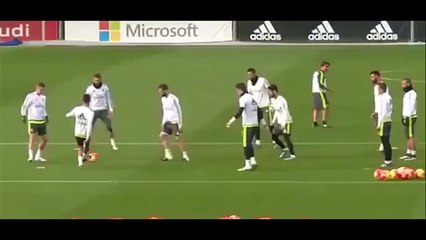 Toni Kroos Incredible Nutmeg In Real Madrid Training