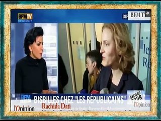 Rachida Dati sur NKM : "La petite tambouille parisienne d'enfant gâtée, c'est insupportable !"