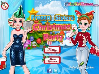 Frozen Sisters Christmas Party