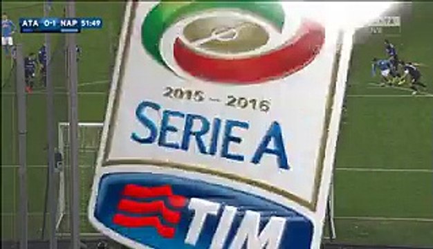 0-1 Marek Hamšík Penalty Goal Italy Serie A - 20.12.2015, Atalanta Bergamo 0-1 SSC Napoli