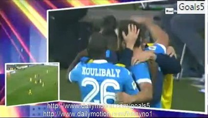 Gonzalo Higuain Goal Atalanta 1 - 2 Napoli Serie A 20-12-2015