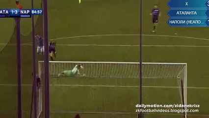 Gonzalo Higuaín 1:3 Second | Atalanta v. Napoli 20.12.2015 HD