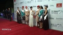 Tuba Büyüküstün on the red carpet of Dubai International Film Festival