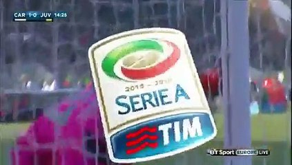 Carpi 2 : 3 Juventus HD Highlights all Goals 20.12.2015