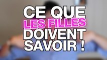 Dix choses que les filles doivent savoir ! (Math Podcast) #humour