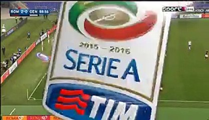2-0 Sadiq Umar Goal Italy Serie A - 20.12.2015, AS Roma 2-0 Genoa
