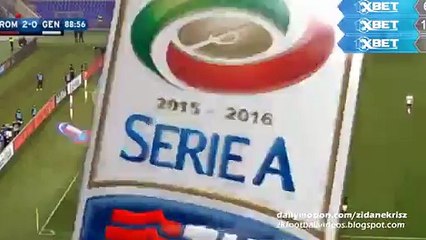 ROMA 2-0 GENOA All Goals & Highlights SErie a 20.12.2015 HD