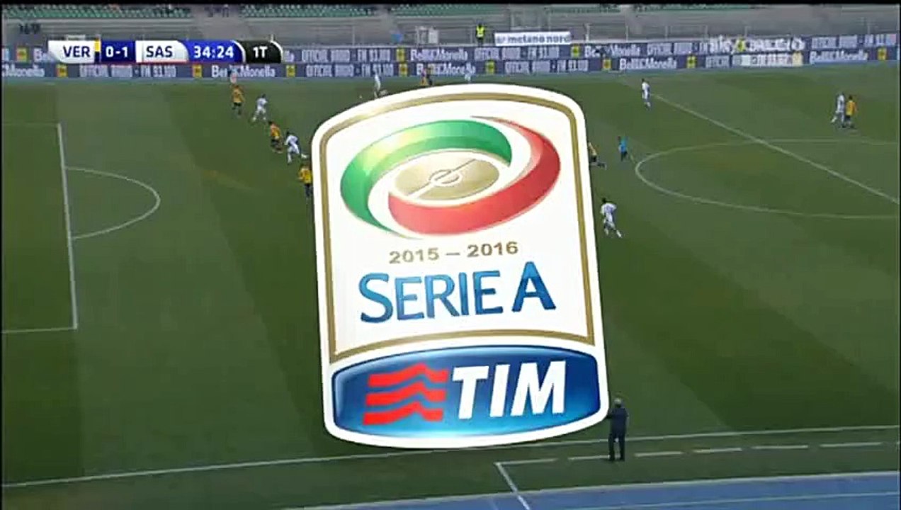 All Goals - Verona 1-1 Sassuolo - 20-12-2015 - Video Dailymotion