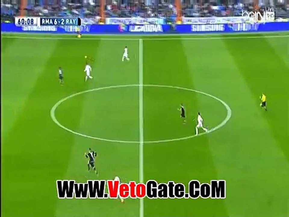 "جاريث بيل"يتقدم بالهدف السابع لريال مدريد فى رايو فاليكانو
