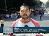 México: profesores exigen liberación de sus compañeros presos