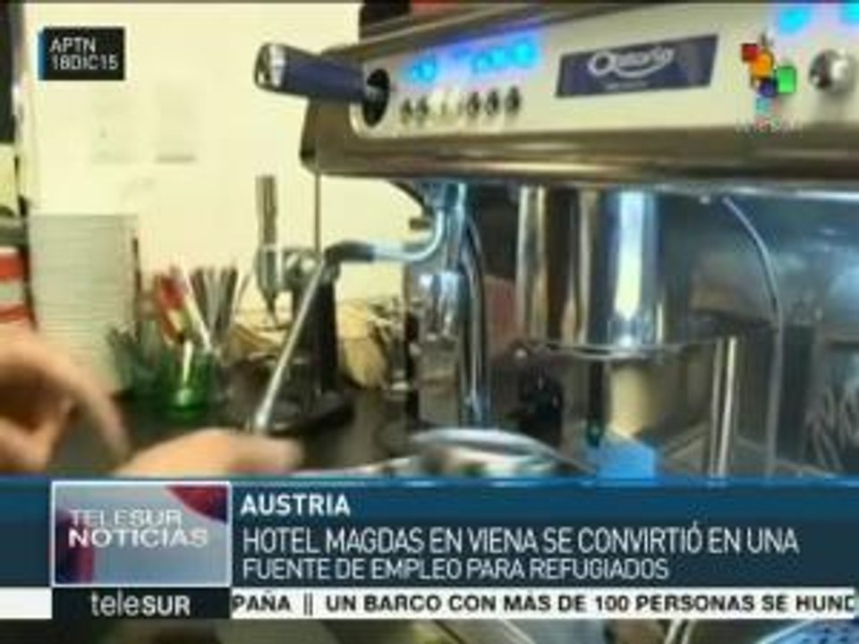 Austria: hotel en Viena, opción laboral para refugiados