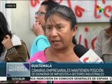 Guatemala: el pdte. decidirá sobre el aumento al salario mínimo