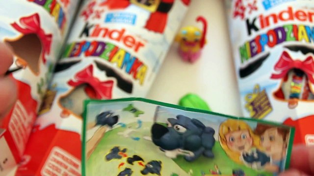 Киндер Сюрпризы из Польши серии Рождественский Карнавал_Christmas carnival