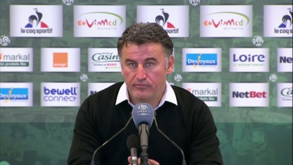 Foot - L1 - ASSE : Galtier «Un bon bilan»
