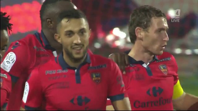1-0 Mohamed Larbi Goal France Ligue 1 - 20.12.2015, Gazélec Ajaccio 1-0 Lyon